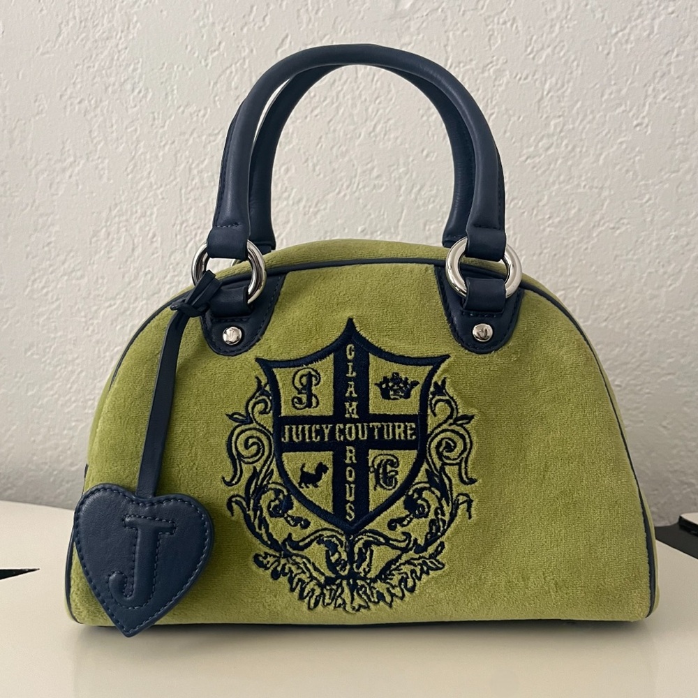 Juicy Couture Y2K Glamours Bowler Bag 💚 - Picture 1 of 7